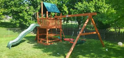 wooden playset Warrensville, OH